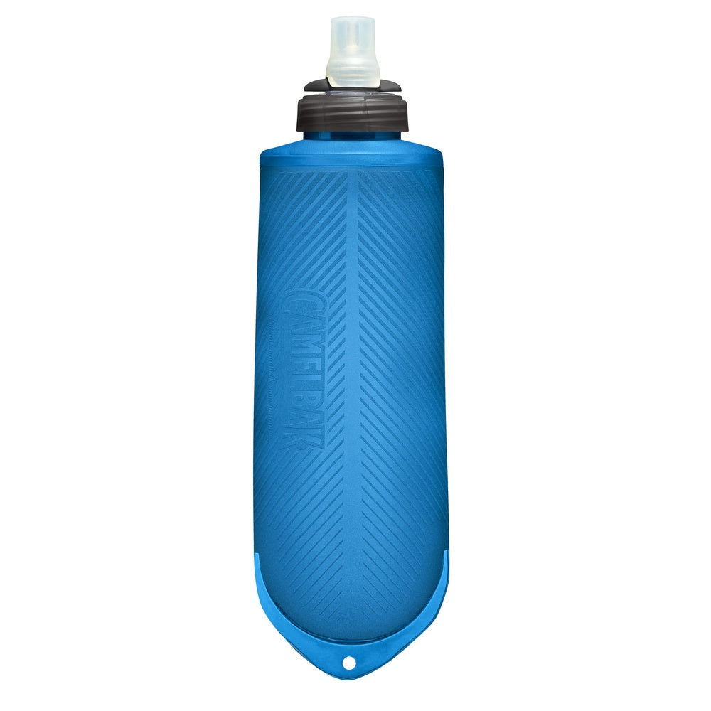 CamelBak Quick Stow Flask 21oz soft flask in blue with bite valve top