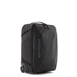 Patagonia Black Hole MLC Wheelie 34L rolling luggage in black, front angle view