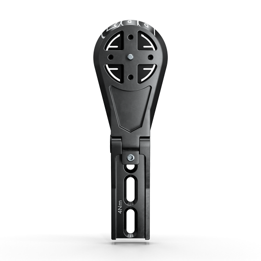 PRO Vibe Evo computer mount bottom view showing mounting slots and 4Nm torque marking