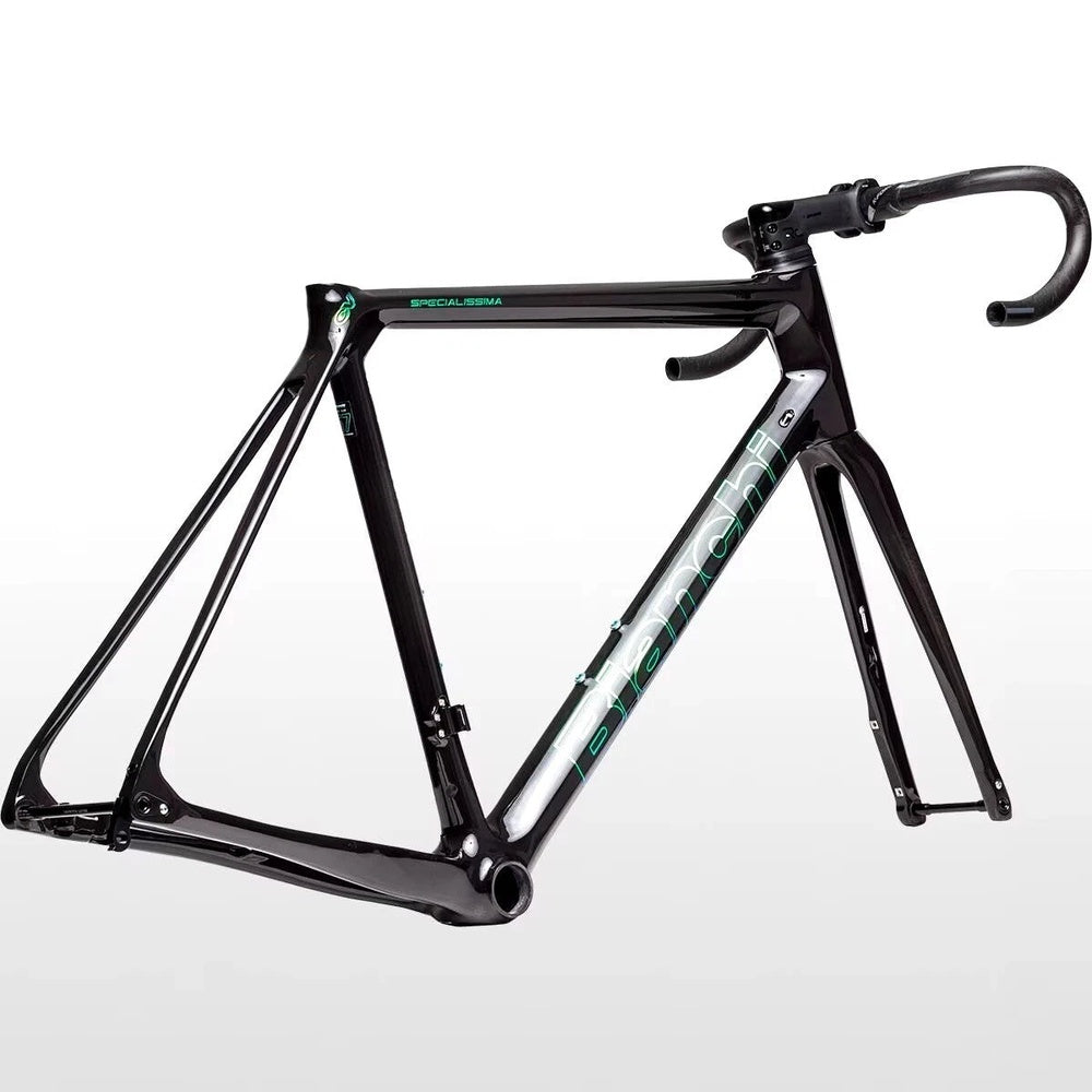 Bianchi Specialissima CV Disc 1"1/2 Black 57 Frame