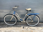 Original B.F. Goodrich head badge on 1964 Fleet Star cruiser bicycle