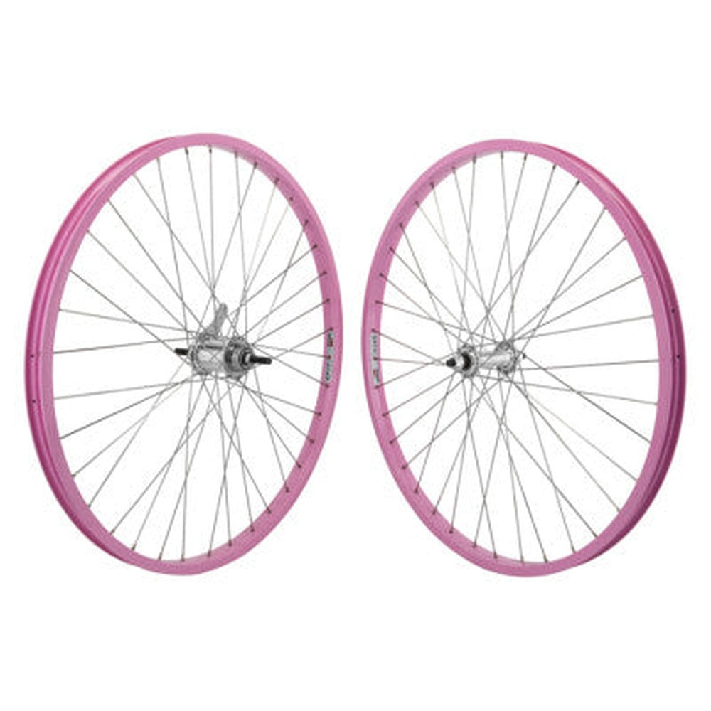 Wheelset 26 RB B/O 3/8 FW Pink