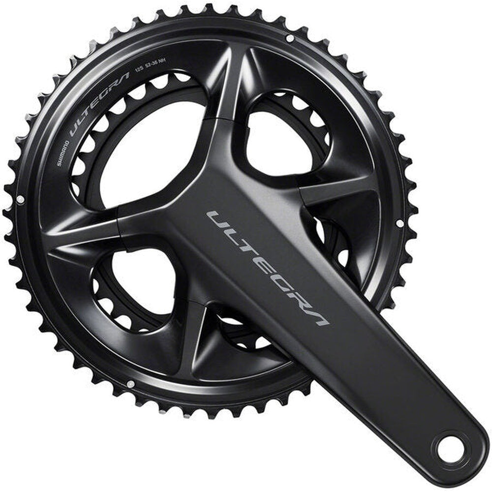 Shimano Ultegra FC-R8100 50-34T double chainset crankset in dark grey finish
