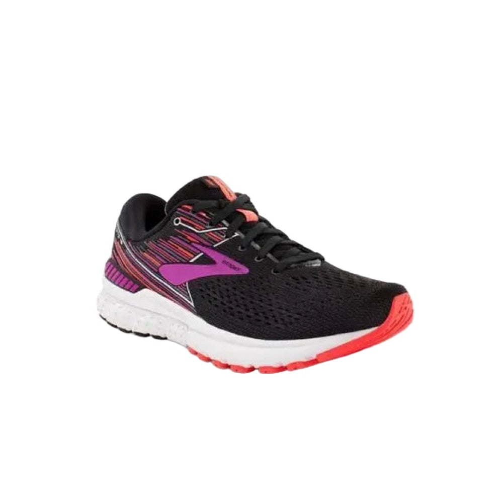 Brooks Adrenaline GTS 19 Women's Black Purple Coral  7.5