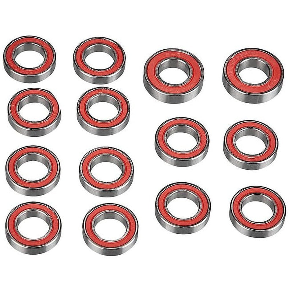 Specialized Levo FSR Gen 3 suspension bearing kit with 14 red-sealed bearings