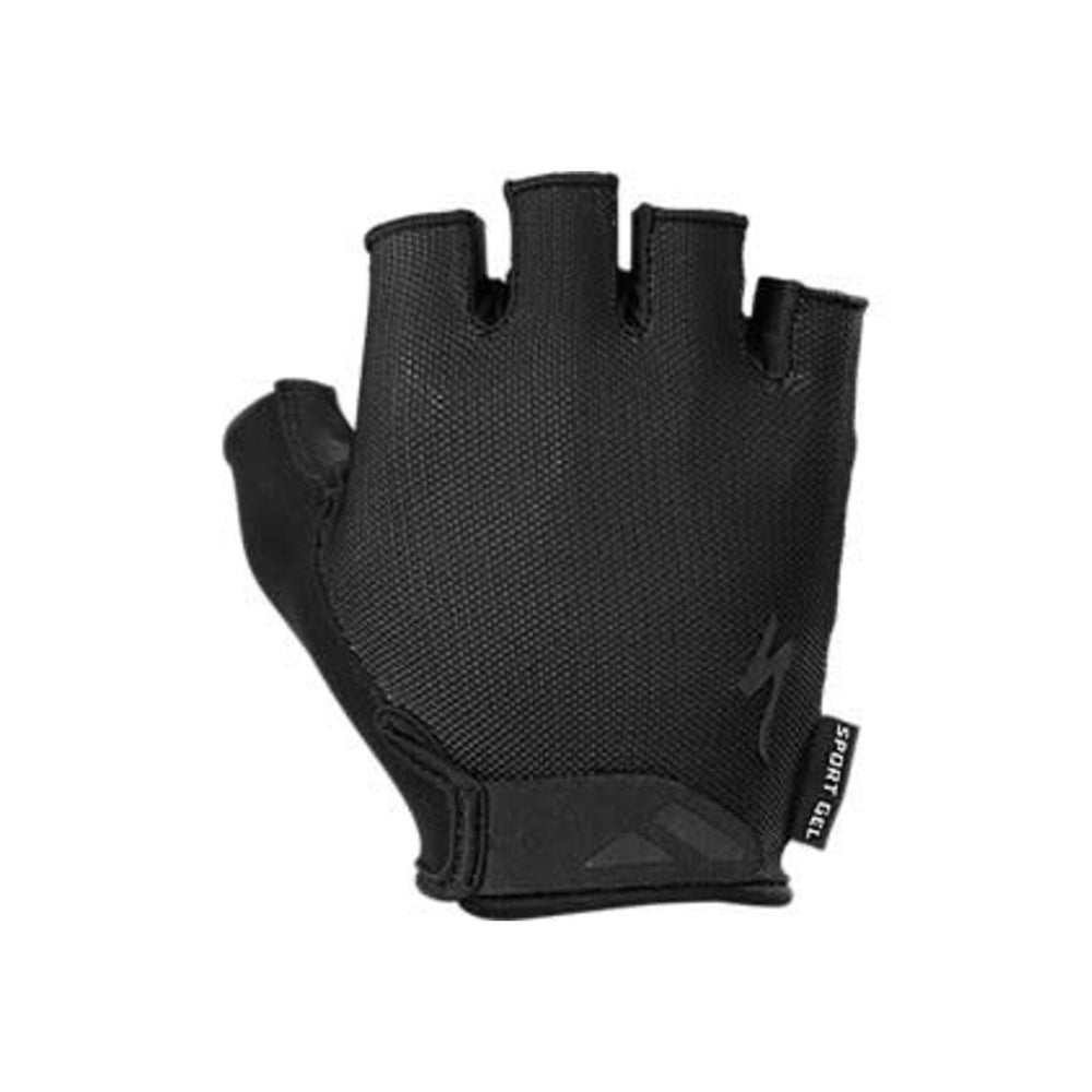 Specialized Women's Body Geometry Sport Gel short finger cycling gloves in black