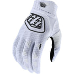 Troy Lee Designs Air glove in white with TLD logo and knuckle protection
