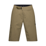 Fox Racing Men's Ranger Shorts in olive green with belt and brand logo