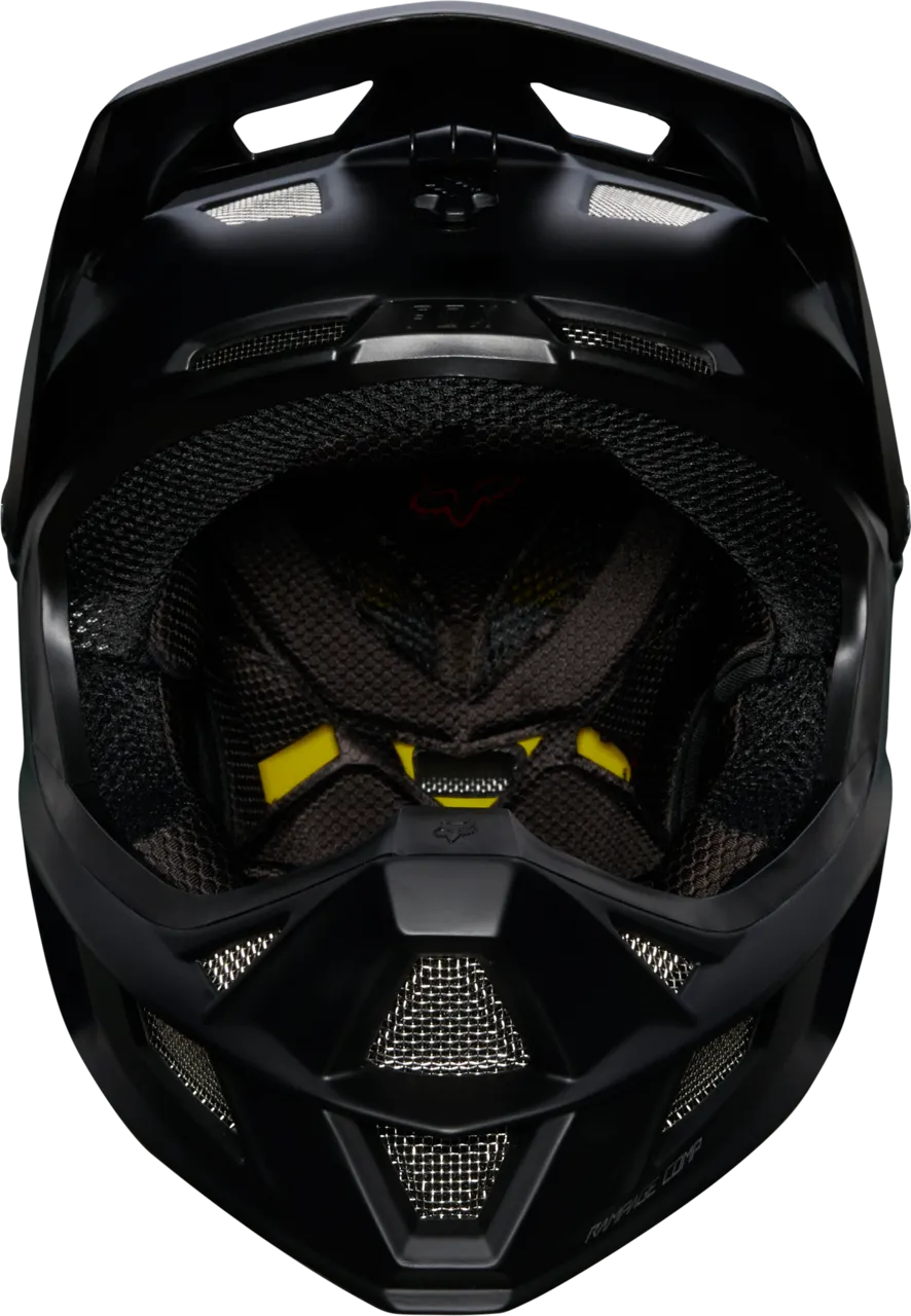 Fox Racing Rampage Comp full face mountain bike helmet in matte black