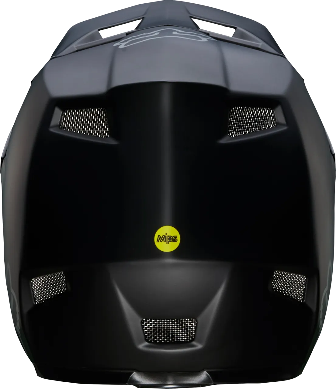 Fox Rampage Comp mountain bike helmet in matte black with MIPS technology