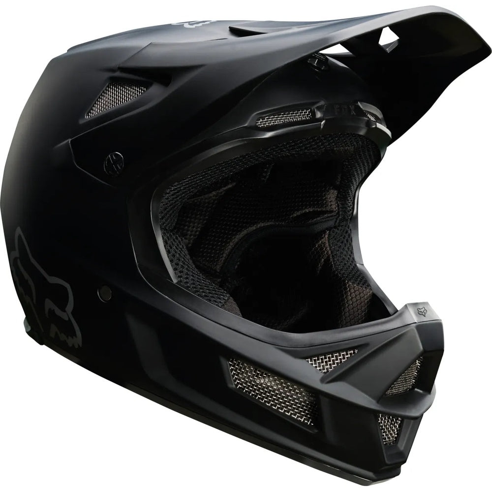 Fox Racing Rampage Comp full face mountain bike helmet in matte black