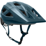 Fox Racing Youth Mainframe mountain bike helmet in slate blue with ventilation