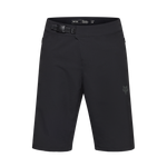 Fox Racing Men's Ranger Lined Shorts in Black with adjustable waist belt
