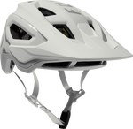 Fox Racing Speedframe Pro mountain bike helmet in matte white with visor and MIPS liner